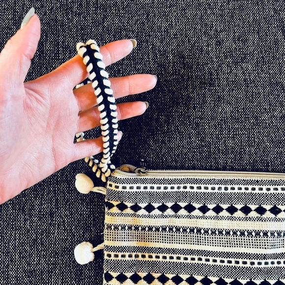 Greek Woven Clutch/Wristlet - Picture 2 of 5